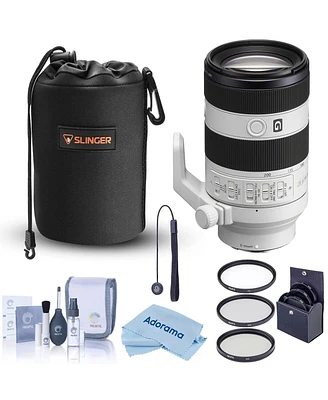 Sony Fe 70-200mm f/4 Macro G Oss Ii Lens + Essentials Kit