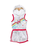 Wonder Woman Toddler Girls Sleeveless Romper