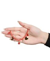 Disney Minnie Mouse Charm Bracelet - Heart & Icon Design