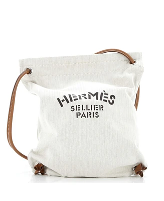 Pre-Owned Hermes Maline Bag Toile