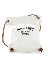Pre-Owned Hermes Maline Bag Toile