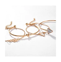 Sohi Women's Sailor Multi-Layer Bracelet