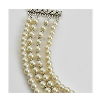 Sohi Women's Victorian Statement Necklace