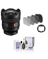 Sony Fe 14mm f/1.8 Gm Prime Lens, Bundle with Haida Rear Lens Nd Filter Kit, Cleaning Kit