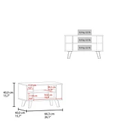 Bouse Coffee Table with Open Storage,Wengue
