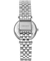 Dkny Women's Essential Glitz Stainless Steel Bracelet Watch, 30mm