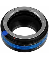 Fotodiox Mount Adapter with Aperture Control Dial for Nikon G and Dx Lens to Fujifilm X-Mount Camera