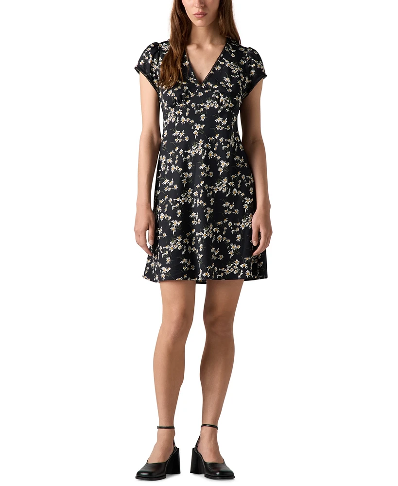 Levi's Women's Myla Printed Short-Sleeve Mini Dress