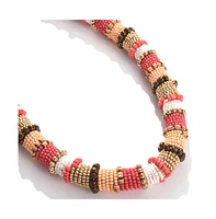 Sohi Women's Beaded Statement Necklace