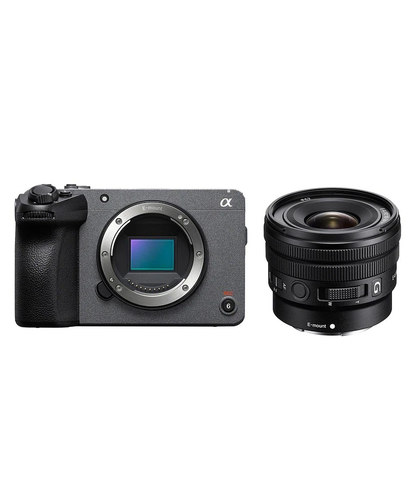 Sony FX30 Super 35 Cinema Line Camera with E Pz 10-20mm f/4 G Lens