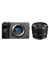 Sony FX30 Super 35 Cinema Line Camera with E Pz 10-20mm f/4 G Lens