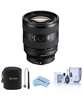 Sony Fe 20-70mm f/4 G Lens for Sony E, Bundle with Soft Lens Case, Cleaning Kit and Lens Cap Tether