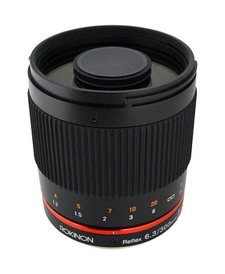 Rokinon Rokinon 300M-fx-bk 300mm F6.3 Mirror Lens for Fuji X Mirrorless Interchangeable Lens Cameras , Black