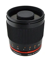 Rokinon Rokinon 300M-fx-bk 300mm F6.3 Mirror Lens for Fuji X Mirrorless Interchangeable Lens Cameras , Black