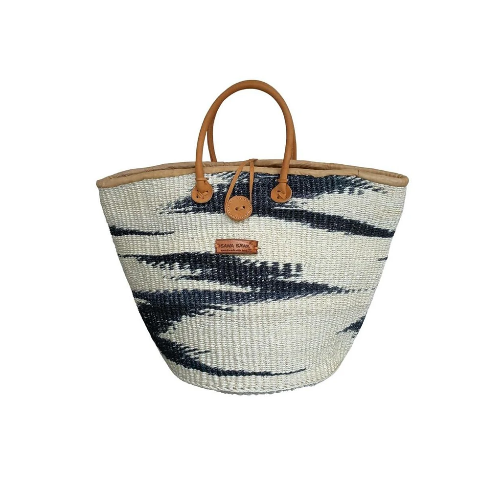 Balance Peace Handmade Sisal Straw Basket Tote Bag