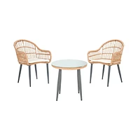 Berlen 3PC Lounger Set