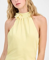 En Saison Women's Alexa Halter Maxi Dress