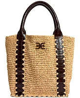 Sam Edelman Marley Large Raffia Collapsible Tote