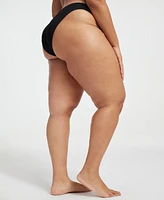 Good American Women's Always Fits Classic Bikini Bottoms