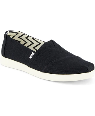 Toms Women's Alpargata Plus Espadrille Almond Toe Flats