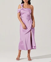 Astr the Label Women's Cersei One-Shoulder Midi Dress