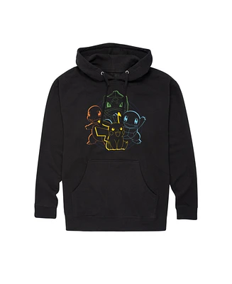 Airwaves Men's Pokemon Character Group Pullover Hoodie