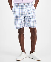 Club Room Men's Tonno Cotton Plaid Madras Shorts, Exclusively at Macy's