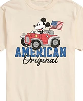 Airwaves Men's Disney Mickey American Original Short Sleeve T-Shirt
