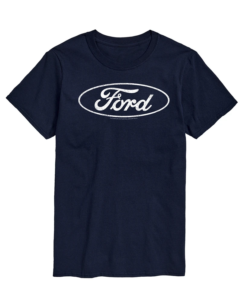 Airwaves Men's Ford Logo Short Sleeve T-Shirt