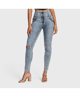 Freddy Women's Wr.up Snug Ripped Jeans