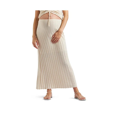 Ripe Maternity Charli Rib Knit Skirt