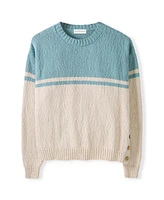 Celtic & Co. Women's Slub Yarn Colourblock Sweater