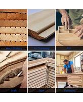 Silvel Wood Router, 800W Wood Routers for Woodworking, 6.5Amp 1.25HP Hand Wood Router Tool, 30000R/Min Compact Edge Trimmer with 15 1/4" Router Bit Se