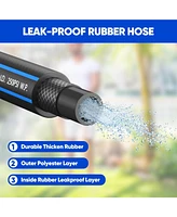 Silvel Garden Hose 200FT, Silvel 5/8 Inch Heavy Duty Garden Hose, 630PSI Leak-Proof Water Hose, for Garden, Rv, Pet