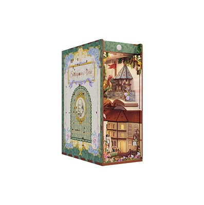 Diy 3D Book Nook Kit: Shakespeare's Verse 212pcs