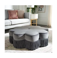 Tanith Flower Ottoman