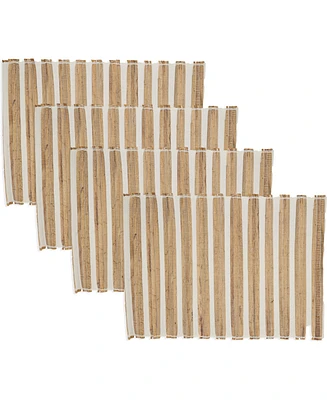 Saro Lifestyle Rustic Weave Hyacinth Placemats, 14" x 20"