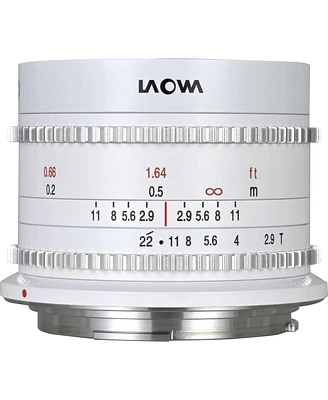Venus Laowa 9mm T2.9 Zero-d Cine Lens for Canon Rf, White