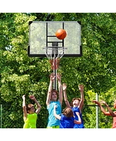 Basketball Hoop with Adjustable Height and Backboard