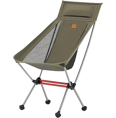 Naturehike Camping Chair, Foldable with Storage Bag, Outdoor Portable for Adults, Lightweight, Backpacking Fishing, Hiking, Beach, Lawn