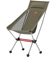 Naturehike Camping Chair, Foldable with Storage Bag, Outdoor Portable for Adults, Lightweight, Backpacking Fishing, Hiking, Beach, Lawn