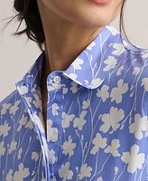 UNTUCKit Women's Stretch Cotton Demi Shirtdress