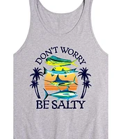 Airwaves Men's Don't Worry Be Salty Sleeveless Tank Top