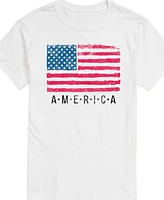 Airwaves Men's American Flag Short Sleeve T-Shirt