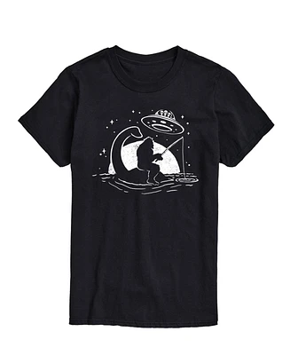 Airwaves Men's Sasquatch Alien Scene Short Sleeve T-Shirt