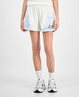 Disney Juniors' Chillin Stitch Pull-On Graphic Shorts