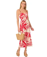 Adrianna by Papell Printed Sleeveless Midi Dress