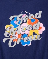 Epic Threads Little & Big Girls Good Mood Crew Graphic T-Shirt, Exclusively at Macy's