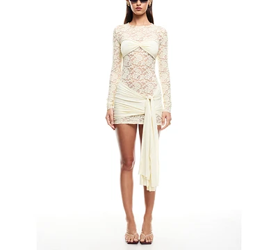 Lioness Women's Midnight Lace Mini Dress