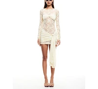 Lioness Women's Midnight Lace Mini Dress